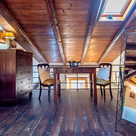 Emerald Attic In Old Town By Sea *